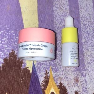 Drunk Elephant Repair Cream and Facial Oil Minis